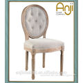 Antique Style Fabric with bottons dining chair for furniture